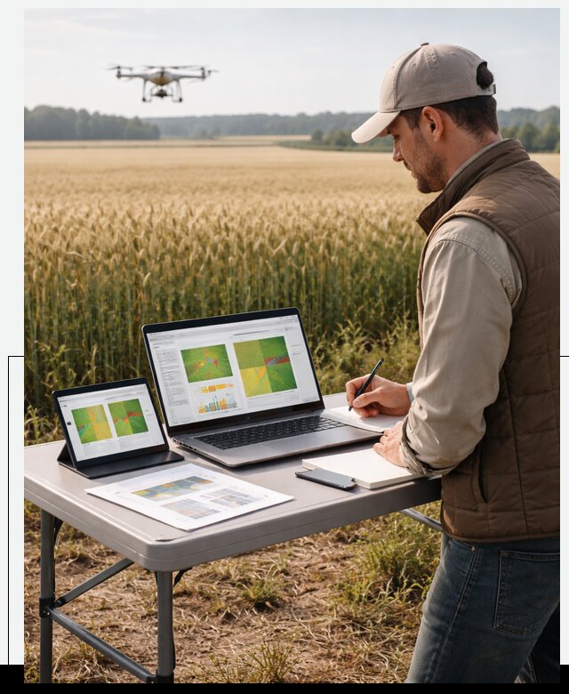 Система AI прогнозирования урожайности для точных агрономий в Ступине