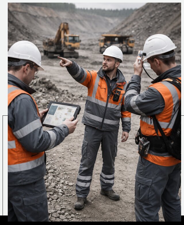 Система контроля персонала для горнодобывающей отрасли в Ступине
