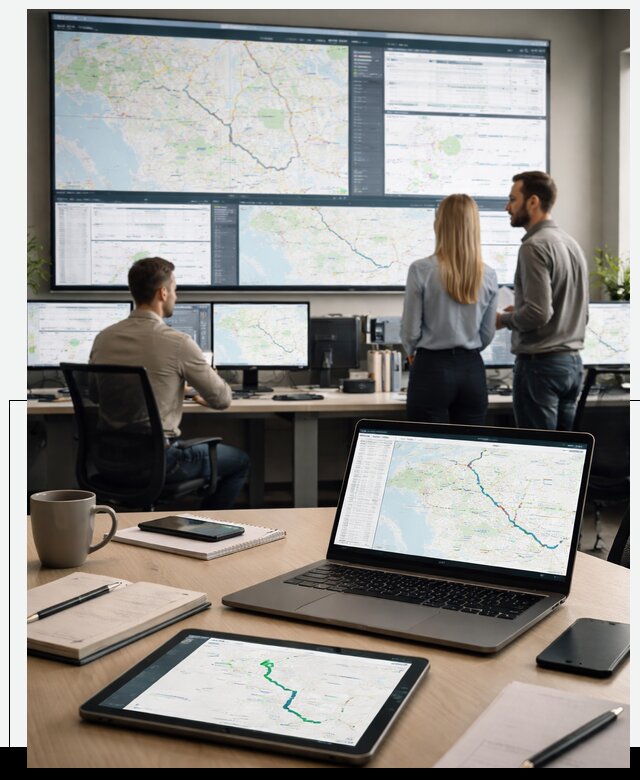 Трекинг грузов и Fleet Management, мониторинг автопарка в Ступине