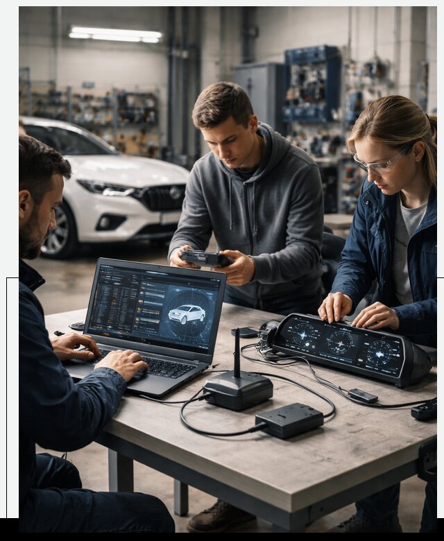 Разработка Connected Car и ПО для автопрома в Ступине