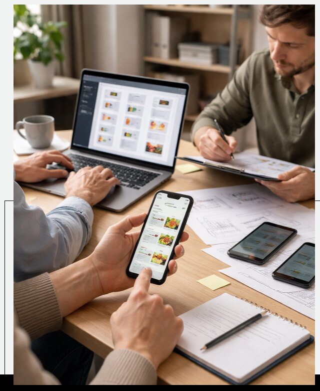 Разработка мобильного приложения торговой сети в Ступине