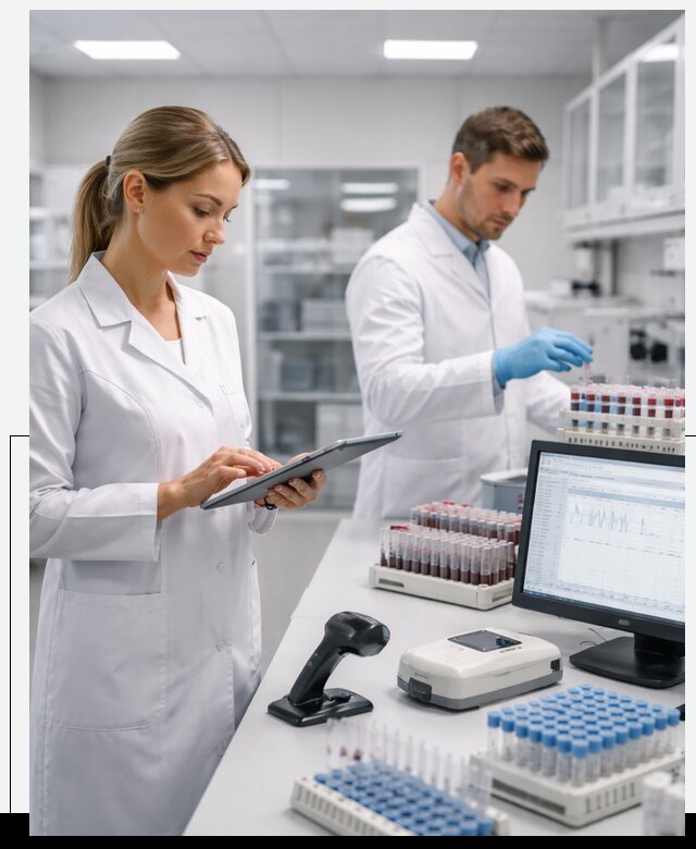 Разработка и внедрение LIMS системы для биотех лабораторий в Ступине